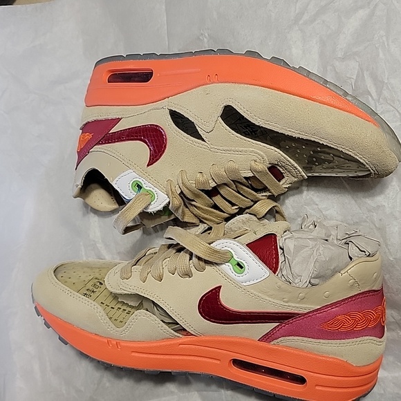 Nike Air Max 1 CLOT Kiss of Death Rare Collaboration Translucent Air Bubble W8 - Picture 6 of 13